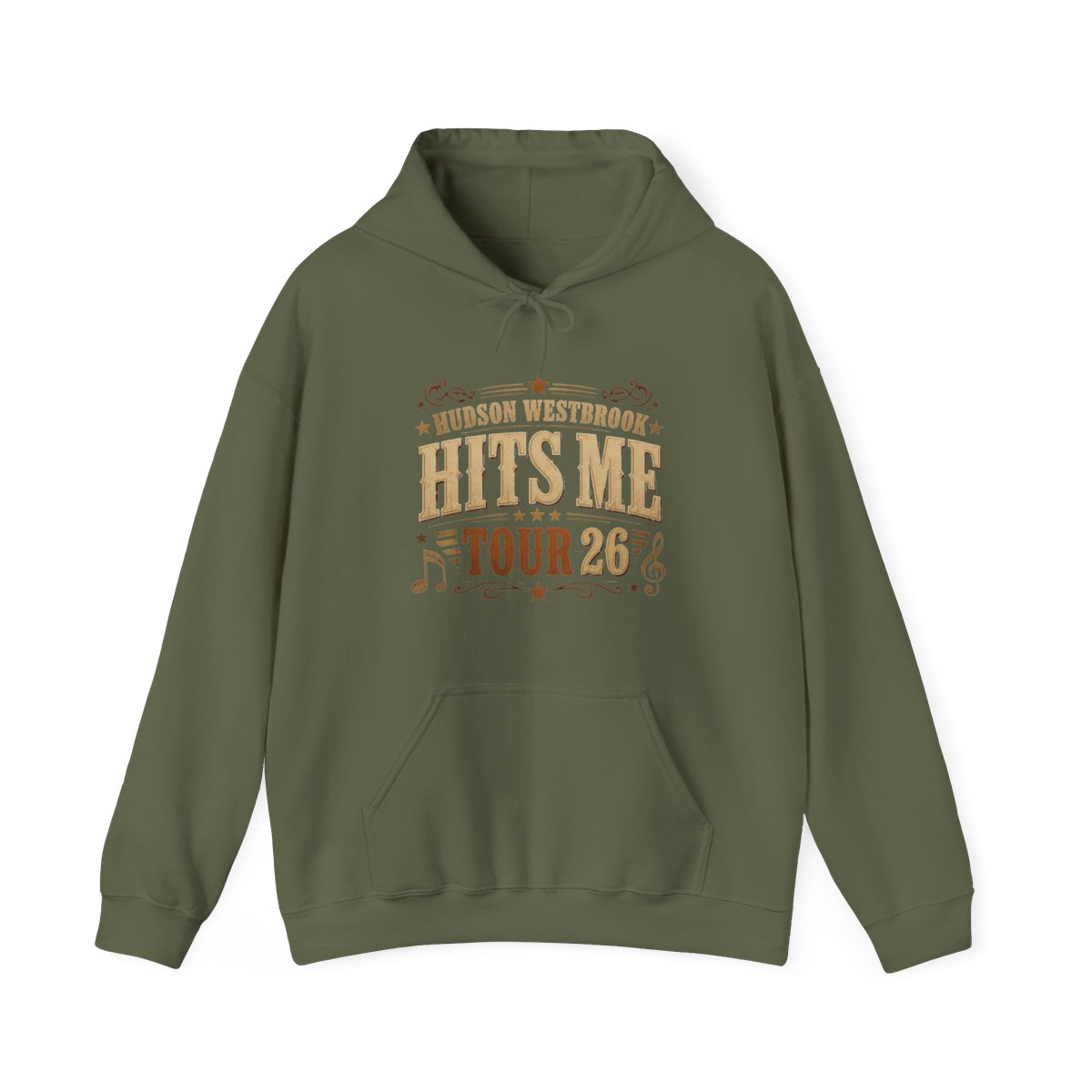 Hudson Westbrook Hits Me Tour Signature Shirt & Hoodie - Variant 9 - alternate angle 4, merchandise