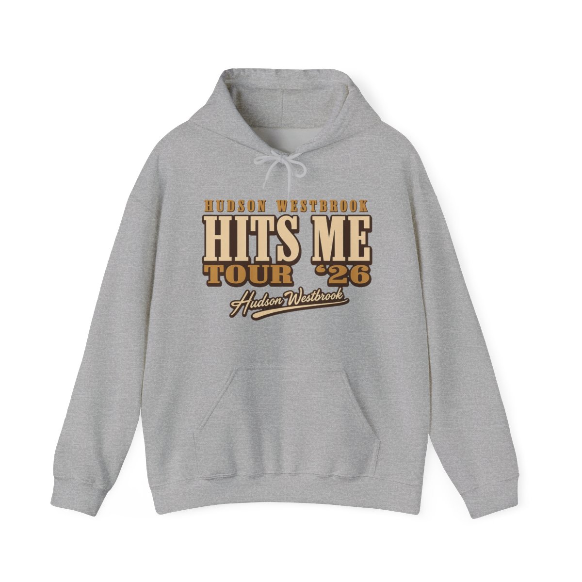 Hudson Westbrook Hits Me Tour 2026 Hoodie - NovusOris Best Merch For Fans - Official Hoodies merchandise
