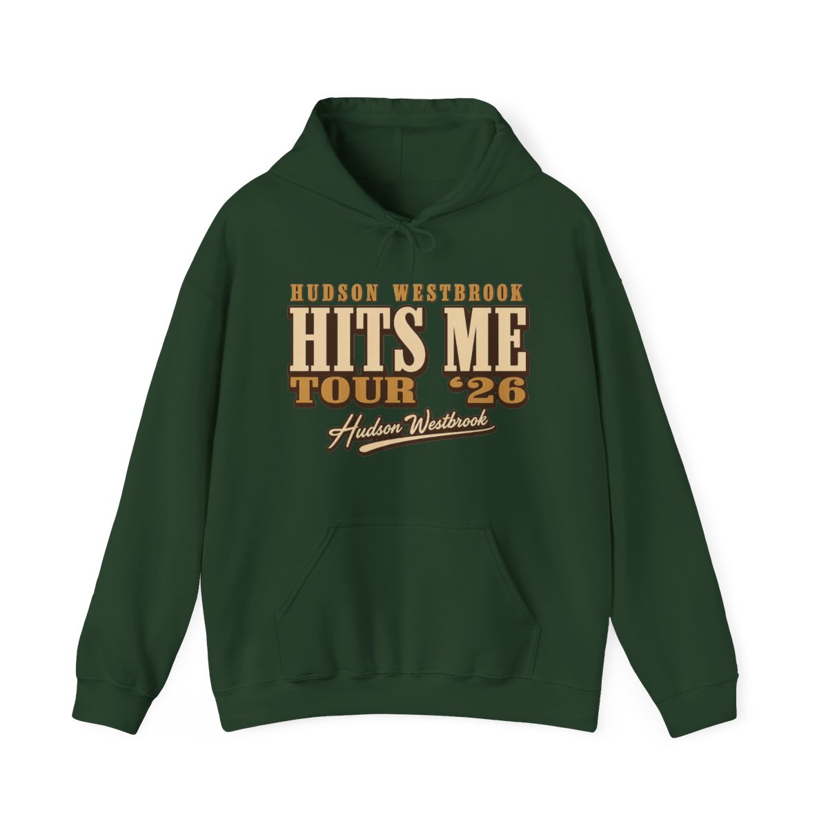 Hudson Westbrook Hits Me Tour 2026 Hoodie - NovusOris Best Merch For Fans