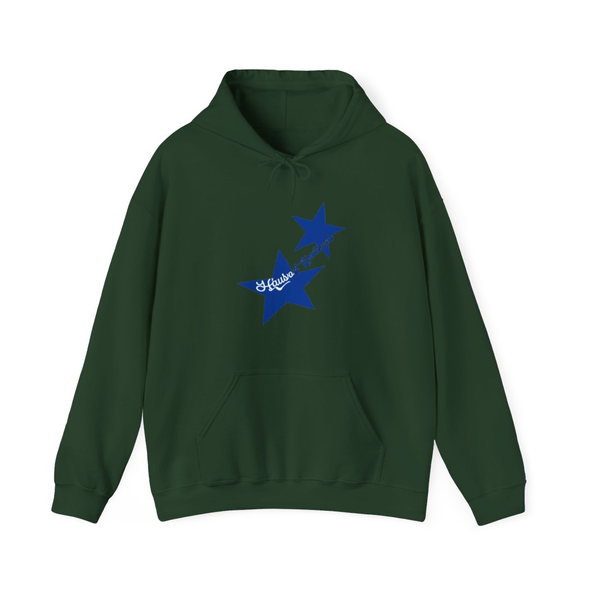 HW Blue Star - Ivory Comfort Colors Hoodie | Hudson Westbrook - alternate angle 5, merchandise